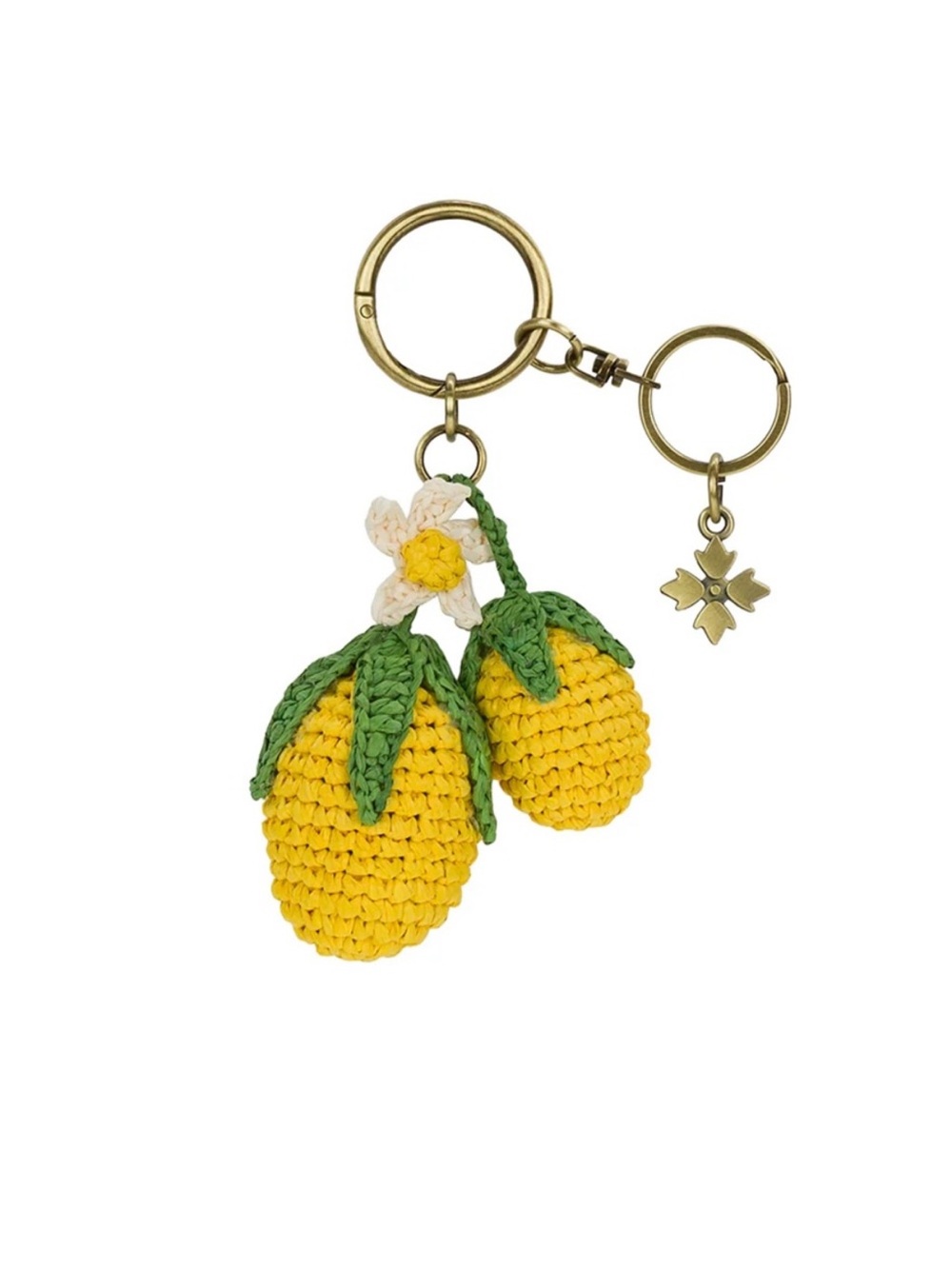 NWT PATRICIA NASH Raffia
Lemon Bag Charm